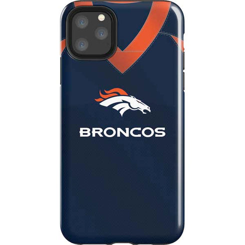 NFL Denver Broncos Team Jersey iPhone 11 Pro Max Impact Case