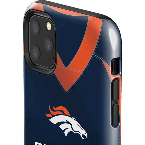 NFL Denver Broncos Team Jersey iPhone 11 Pro Max Impact Case