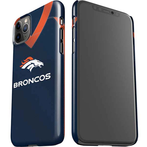 NFL Denver Broncos Team Jersey iPhone 11 Pro Max Lite Case