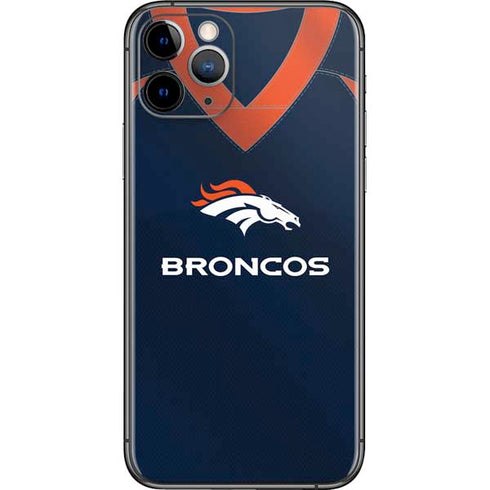 NFL Denver Broncos Team Jersey iPhone 11 Pro Skin
