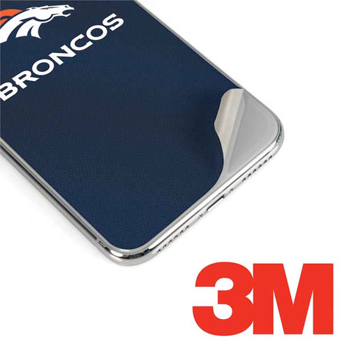 NFL Denver Broncos Team Jersey iPhone 11 Pro Skin
