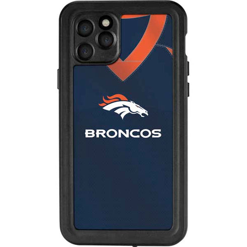 NFL Denver Broncos Team Jersey iPhone 11 Pro Waterproof Case