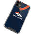 NFL Denver Broncos Team Jersey iPhone 12 Clear Case