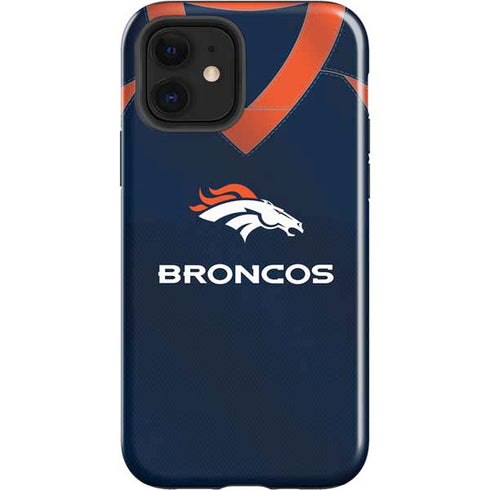 NFL Denver Broncos Team Jersey iPhone 12 Impact Case