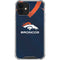 NFL Denver Broncos Team Jersey iPhone 12 Mini Clear Case