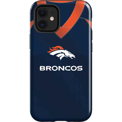 NFL Denver Broncos Team Jersey iPhone 12 Mini Impact Case