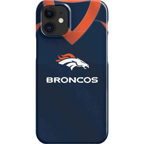 NFL Denver Broncos Team Jersey iPhone 12 Mini Lite Case