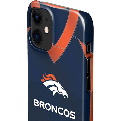 NFL Denver Broncos Team Jersey iPhone 12 Mini Lite Case