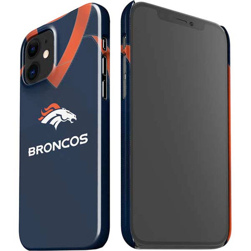 NFL Denver Broncos Team Jersey iPhone 12 Mini Lite Case