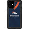 NFL Denver Broncos Team Jersey iPhone 12 Mini Waterproof Case