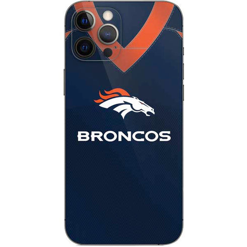 NFL Denver Broncos Team Jersey iPhone 12 Pro Max Skin