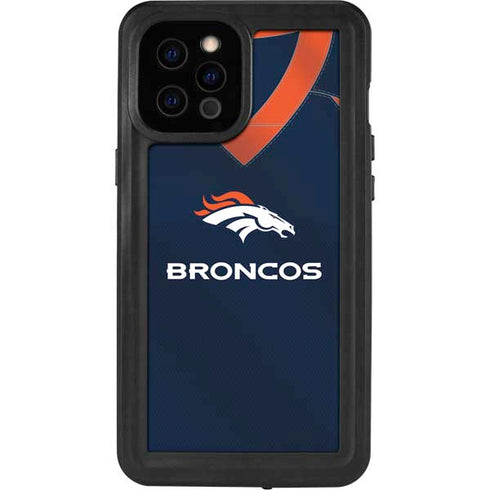 NFL Denver Broncos Team Jersey iPhone 12 Pro Max Waterproof Case