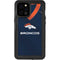 NFL Denver Broncos Team Jersey iPhone 12 Pro Max Waterproof Case