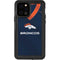NFL Denver Broncos Team Jersey iPhone 12 Pro Waterproof Case