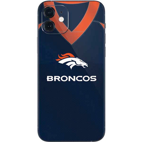 NFL Denver Broncos Team Jersey iPhone 12 Skin