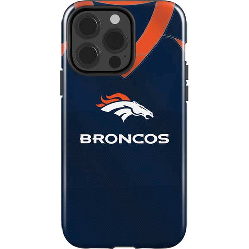 NFL Denver Broncos Team Jersey iPhone 13 Pro Impact Case