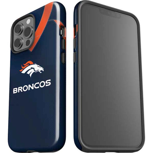 NFL Denver Broncos Team Jersey iPhone 13 Pro Max Impact Case