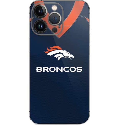 NFL Denver Broncos Team Jersey iPhone 13 Pro Skin
