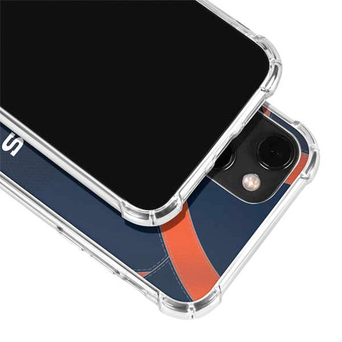NFL Denver Broncos Team Jersey iPhone 14 Clear Case