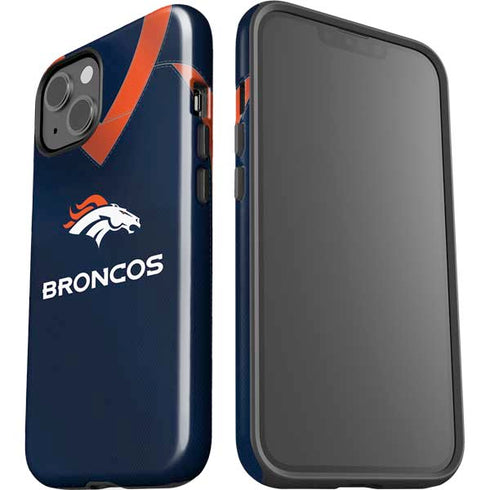 NFL Denver Broncos Team Jersey iPhone 14 Plus Impact Case
