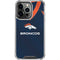 NFL Denver Broncos Team Jersey iPhone 14 Pro Clear Case