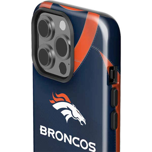 NFL Denver Broncos Team Jersey iPhone 14 Pro Impact Case
