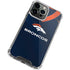 NFL Denver Broncos Team Jersey iPhone 15 Pro Max Clear Case