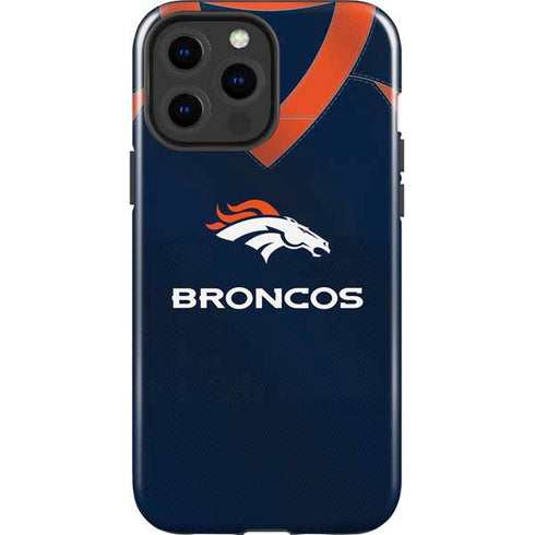 NFL Denver Broncos Team Jersey iPhone 15 Pro Max Impact Case