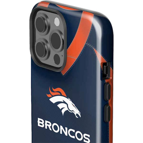 NFL Denver Broncos Team Jersey iPhone 15 Pro Max Impact Case
