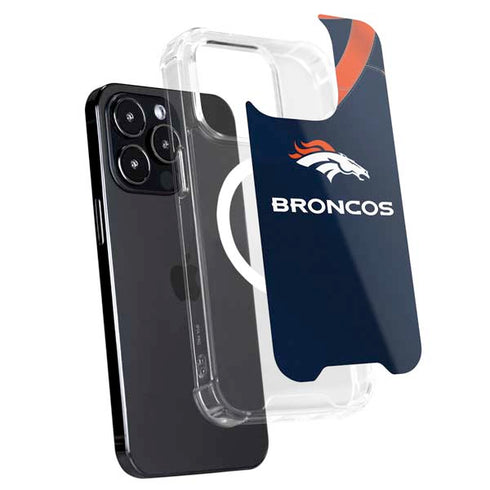 NFL Denver Broncos Team Jersey iPhone 15 Pro Max MagSafe Case