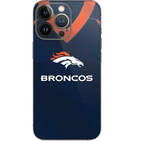 NFL Denver Broncos Team Jersey iPhone 14 Pro Skin