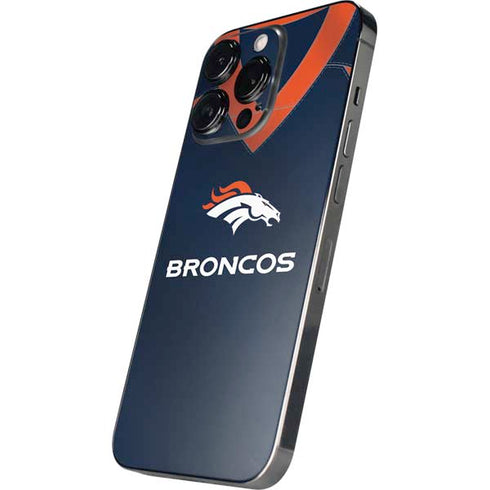NFL Denver Broncos Team Jersey iPhone 14 Pro Skin