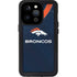 NFL Denver Broncos Team Jersey iPhone 14 Pro Waterproof Case