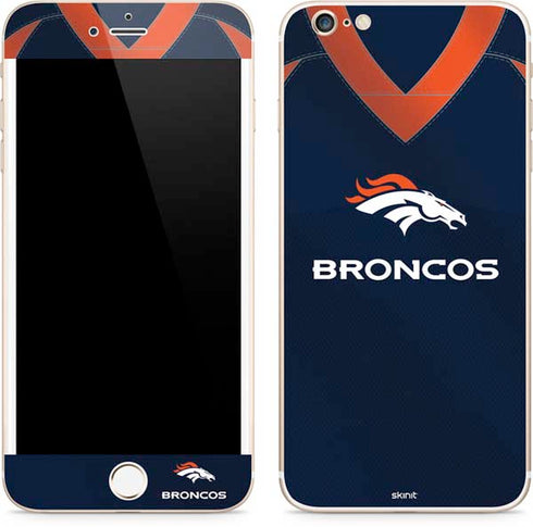 NFL Denver Broncos Team Jersey iPhone 6/6s Plus Skin