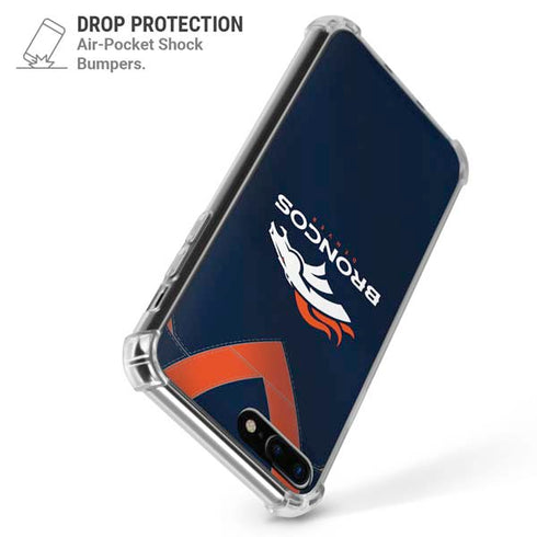 NFL Denver Broncos Team Jersey iPhone 7/8 Plus Clear Case