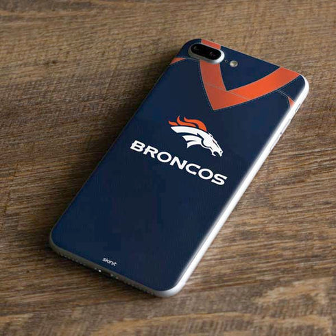 NFL Denver Broncos Team Jersey iPhone 7 Plus Skin