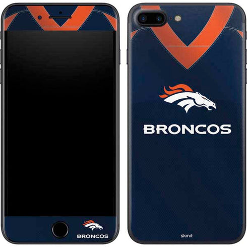 NFL Denver Broncos Team Jersey iPhone 8 Plus Skin