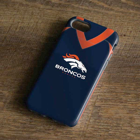 NFL Denver Broncos Team Jersey iPhone 8 Pro Case