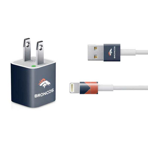 NFL Denver Broncos Team Jersey iPhone Charger (5W USB) Skin