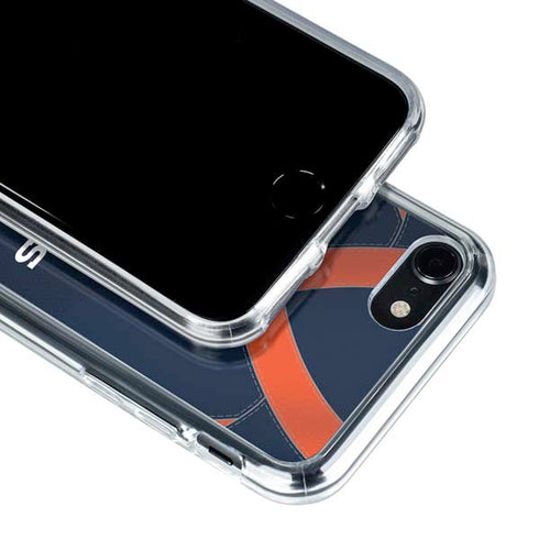 NFL Denver Broncos Team Jersey iPhone SE (2nd & 3rd Gen) Clear Case