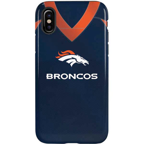 NFL Denver Broncos Team Jersey iPhone X Pro Case