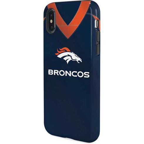 NFL Denver Broncos Team Jersey iPhone X Pro Case