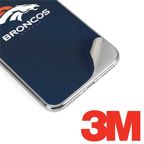 NFL Denver Broncos Team Jersey iPhone X Skin