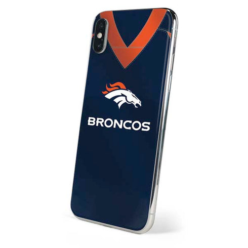 NFL Denver Broncos Team Jersey iPhone XS Max Skin