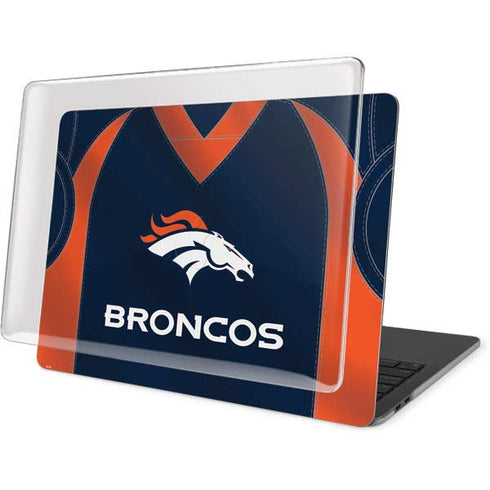 NFL Denver Broncos Team Jersey MacBook Pro 13in (2020) Case plus Skin