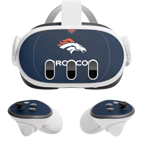 NFL Denver Broncos Team Jersey Meta Quest 3 Skin