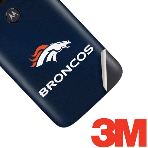 NFL Denver Broncos Team Jersey Moto E5 Play Skin