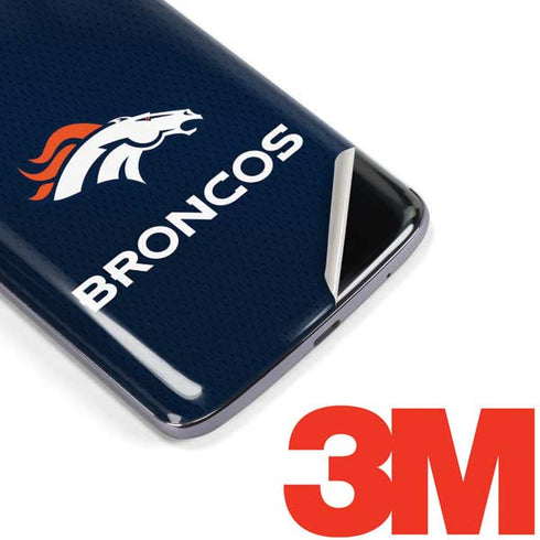 NFL Denver Broncos Team Jersey Moto E5 Plus Skin