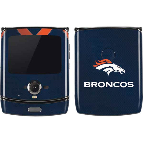 NFL Denver Broncos Team Jersey Motorola RAZR Skin
