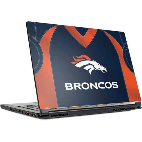 NFL Denver Broncos Team Jersey MSI GS65 Stealth Laptop Skin